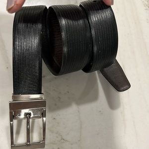 Leather belt, size 36